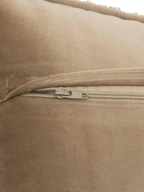 Coussin déhoussable bouclette rectangle - Kiabi