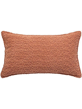 Coussin déhoussable bouclette rectangle