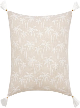 Coussin Déhoussable Compressé 45x45 cm Polycoton Imprimé SAHARIS