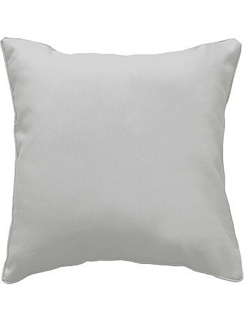 Coussin Déhoussable Compressé – Polyester Uni Essentiel