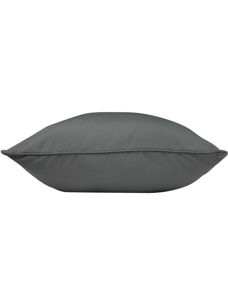 Coussin Déhoussable Compressé – Polyester Uni Essentiel Gris - Kiabi