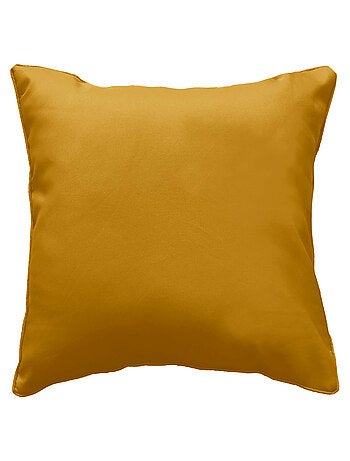 Coussin Déhoussable Compressé – Polyester Uni Essentiel