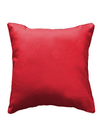 Coussin Déhoussable Compressé – Polyester Uni Essentiel