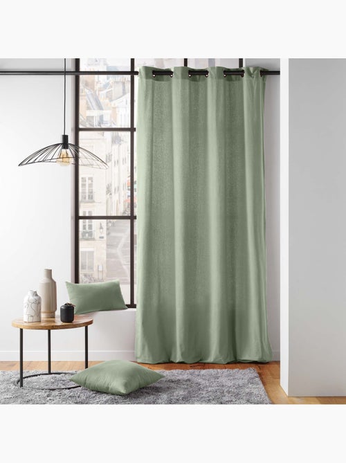 Coussin dehoussable coton/polyester recycle Twily - Kiabi