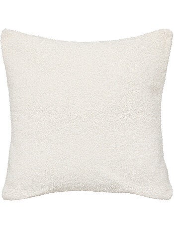 Coussin à bouclettes format carré