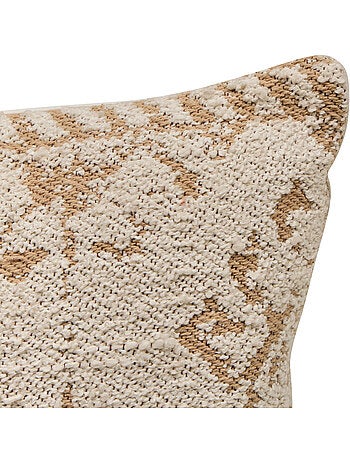 Coussin déhoussable en bouclette OZEL