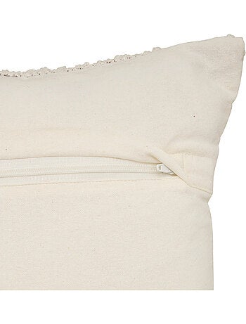 Coussin déhoussable en bouclette OZEL