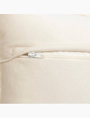 Coussin déhoussable en bouclette SOANA