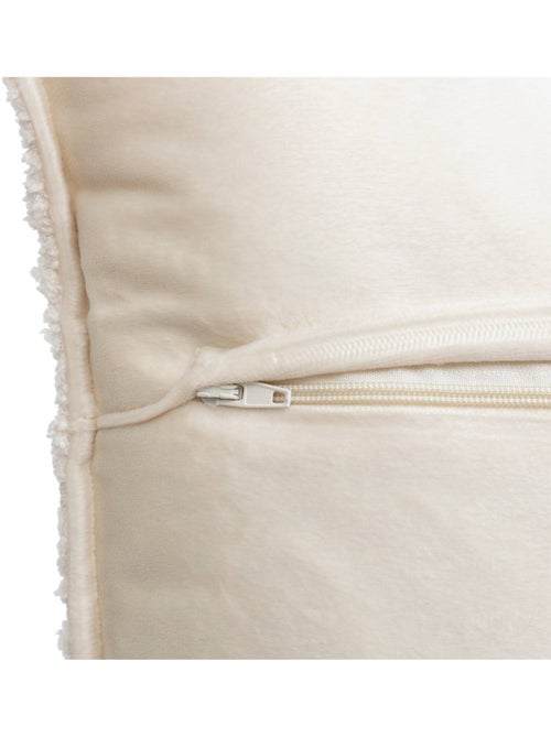 Coussin déhoussable en bouclette SOANA - Kiabi