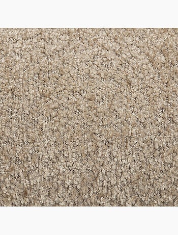 Coussin déhoussable en bouclette SOANA