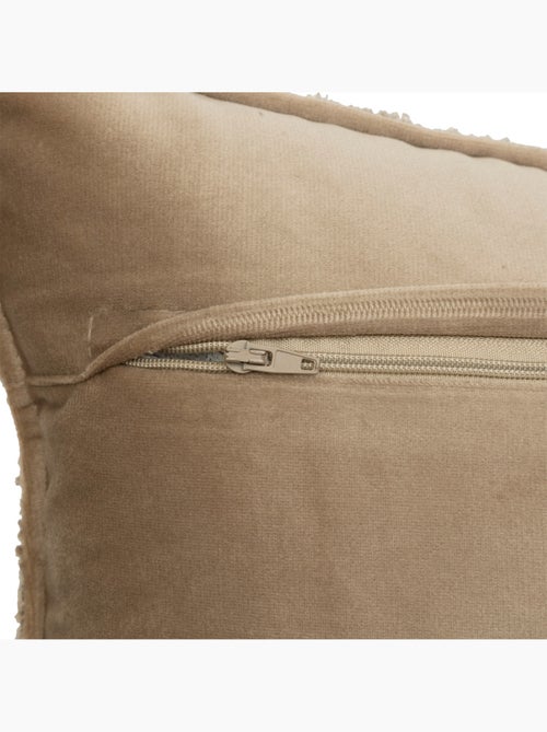 Coussin déhoussable en bouclette SOANA - Kiabi