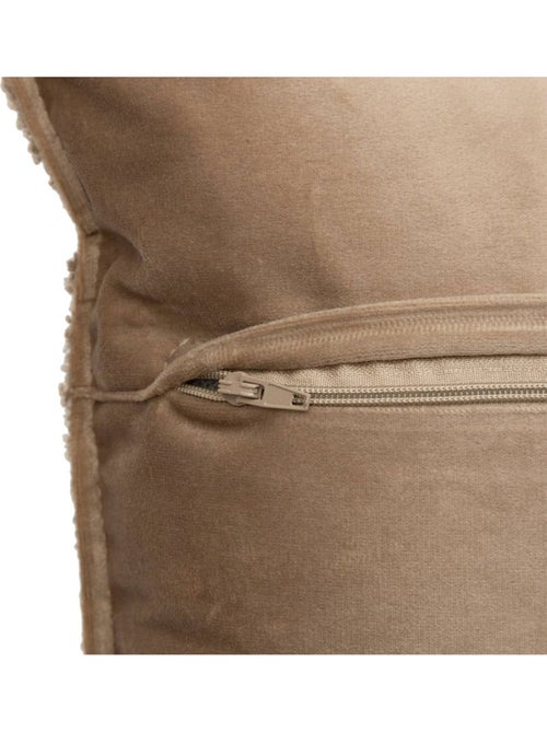 Coussin déhoussable en bouclette SOANA - Kiabi