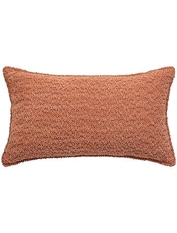 Coussin déhoussable en bouclette SOANA