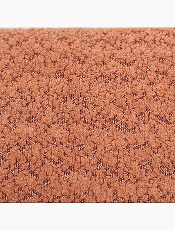 Coussin déhoussable en bouclette SOANA