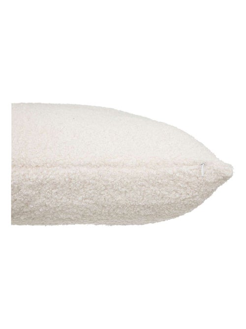 Coussin déhoussable en bouclette unie JAIKO - Kiabi