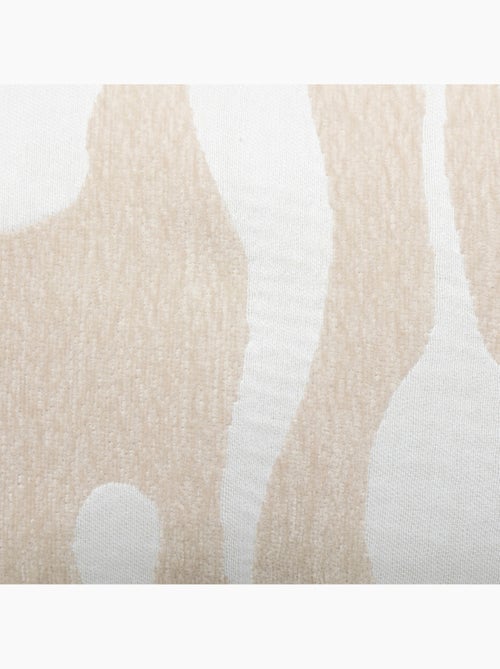 Coussin déhoussable en chenille jacquard MADINI - Kiabi