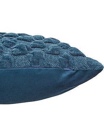 Coussin déhoussable en chenille nova