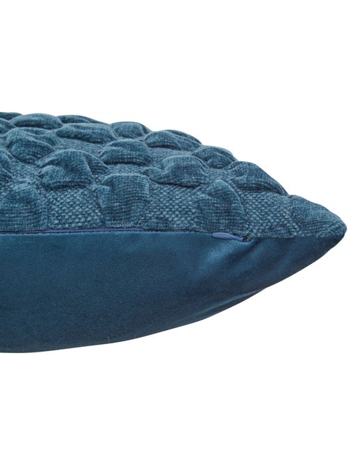 Coussin déhoussable en chenille NOVA - Kiabi