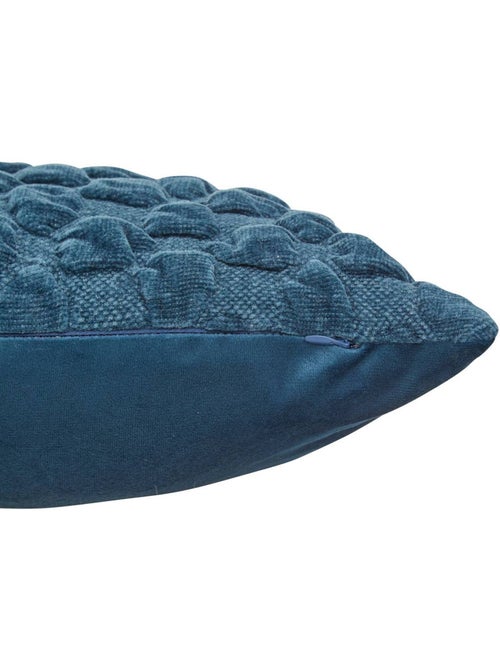 Coussin déhoussable en chenille NOVA - Kiabi