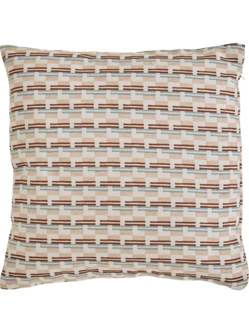 Coussin déhoussable en chenille SKYLOUNGE - Kiabi