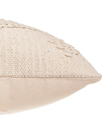 Coussin déhoussable en coton avec motif 3D SAFARI