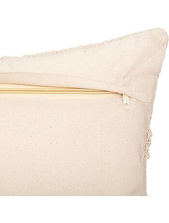 Coussin déhoussable en coton avec motif 3D SAFARI