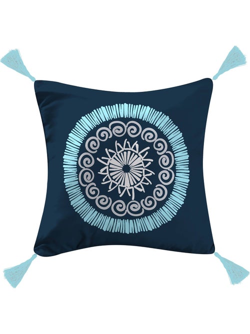 Coussin dehoussable en coton Calusas - Kiabi