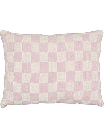 Coussin déhoussable en coton FLEURS SAUVAGES