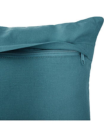 Coussin déhoussable en coton imprimé OTTO