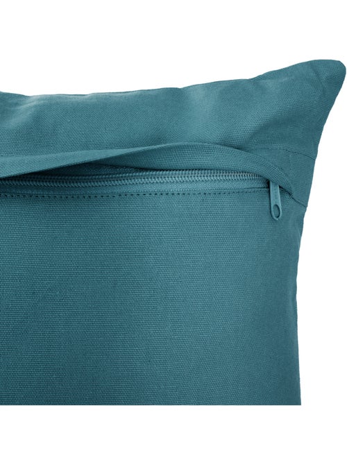 Coussin déhoussable en coton imprimé OTTO - Kiabi