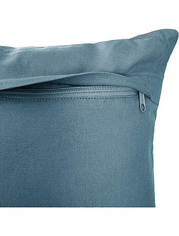 Coussin déhoussable en coton imprimé OTTO