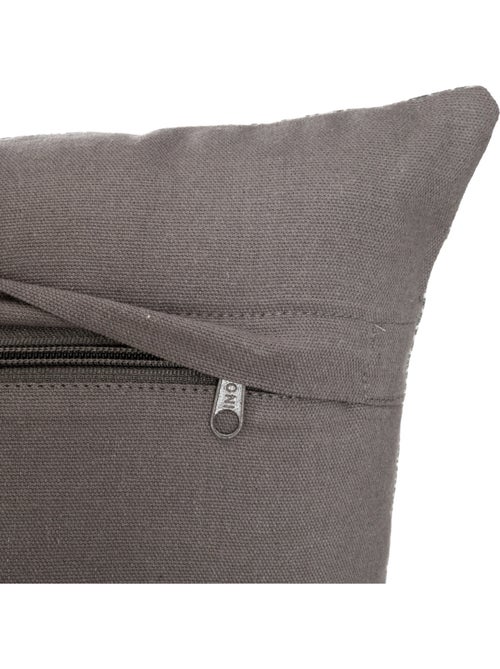 Coussin déhoussable en coton imprimé OTTO - Kiabi