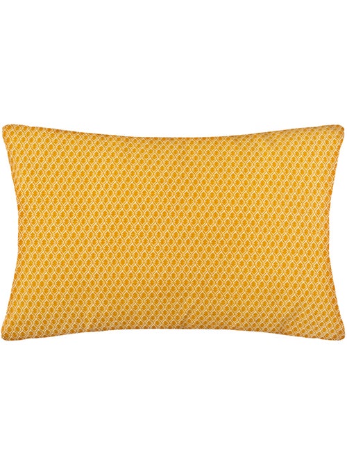 Coussin déhoussable en coton imprimé OTTO - Kiabi