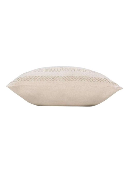 Coussin déhoussable en coton jacquard ALTHA - Kiabi Coussin déhoussable en coton jacquard ALTHA - Kiabi