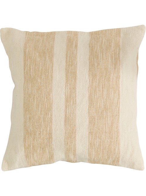 Coussin déhoussable en coton LAINI - Kiabi