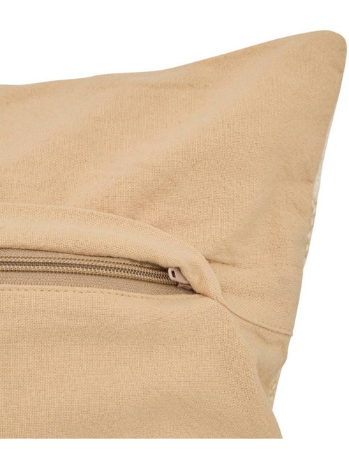 Coussin déhoussable en coton LAINI - Kiabi