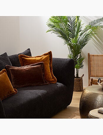 Coussin déhoussable en flanelle CUDDLY