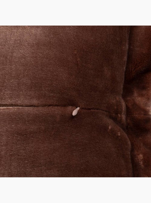 Coussin déhoussable en flanelle CUDDLY - Kiabi