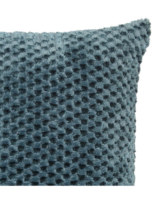 Coussin déhoussable en flanelle jacquard LYNO - Kiabi Coussin déhoussable en flanelle jacquard LYNO - Kiabi