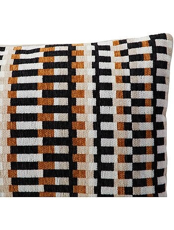 Coussin déhoussable en jacquard JANGWA