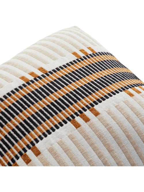 Coussin déhoussable en jacquard JANGWA - Kiabi
