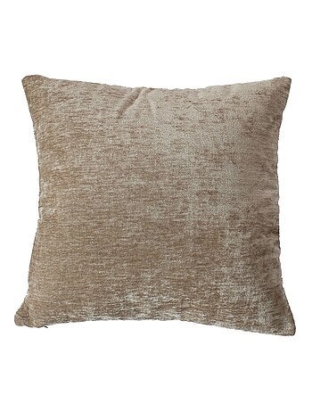 Coussin déhoussable en velours