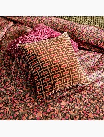 Coussin déhoussable en velours BELLISSIMA