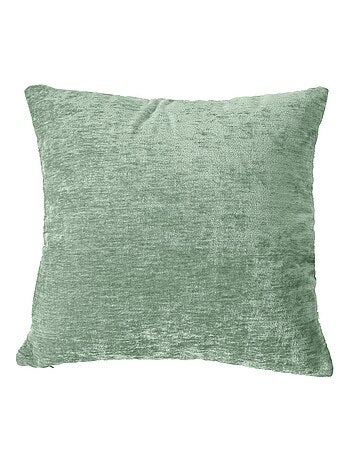 Coussin déhoussable en velours