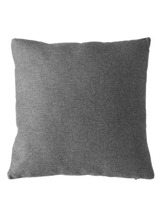 Coussin déhoussable en velours chenillé