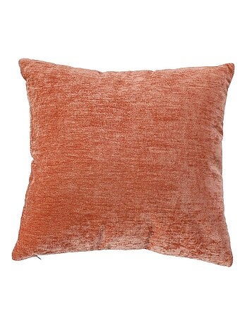 Coussin déhoussable en velours