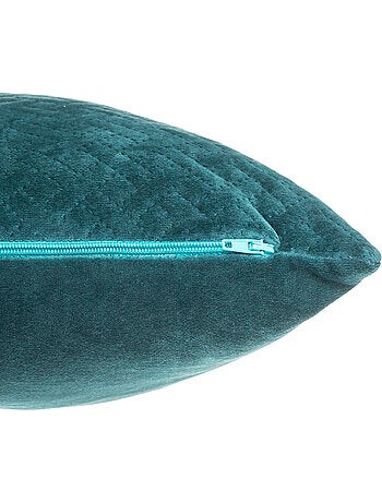 Coussin déhoussable en velours DOLCE