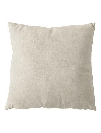 Coussin dehoussable en velours