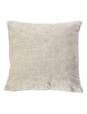 Coussin déhoussable en velours