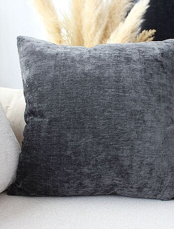 Coussin déhoussable en velours